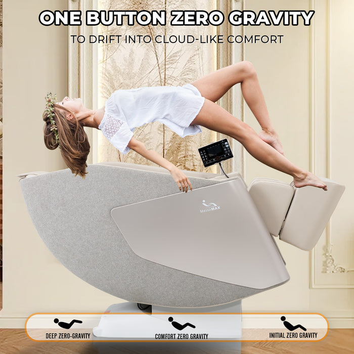 MassaMAX A305 2025  Version Full Body Massage Chair,Zero Gravity Recliner,With Heat , Foot Massage,Bluetooth